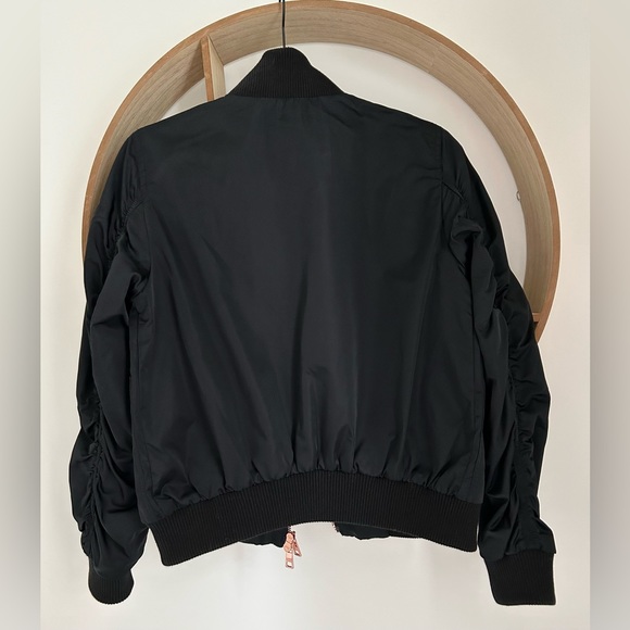 Banana Republic Satin Bomber Jacket - Picture 3 of 7